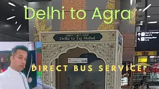 Delhi  Airport to Agra , Lucknow and Ayodhya Direct Bus Service from T3 and T1 full information. 