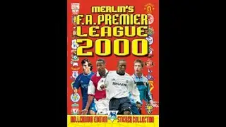 STICKERS MERLIN'S ENGLISH PREMIER LEAGUE 2000 AFC SUNDERLAND