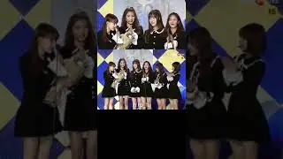 Gfriend (SinRin) at the awards night 😂