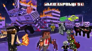 Mr. Sharp have a Secret Mission that can help Smash all zombies in Blockapolypse Zombie Shooter