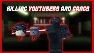 Killing YOUTUBERS And GANGS In Criminality Roblox