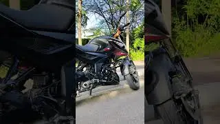 The Beast in Motion | Pulsar N160 Black Cinematic Ride 🖤