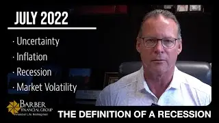 The Definition of a Recession - Barber Financial Group