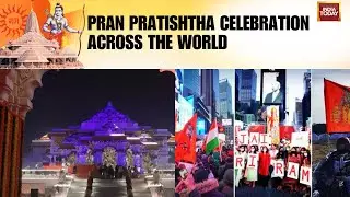 Ram Mandir Pran Pratishtha Celebration Across The World | Ram Mandir Inaugurations