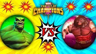 HULK(IMMORTAL) vs JUGGERNAUT💥💥💥 || Marvel Contest of Champions.