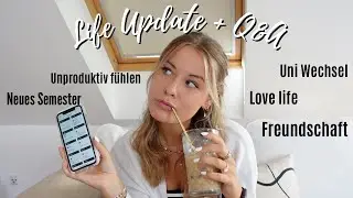 Lifeupdate: Single Dasein, Uni Wechsel, Leute kennenlernen, Zukunftspl&auml;ne, Friends, I Marieke Emilia