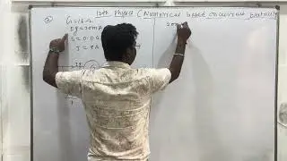 Numerical based on current electricity 12th previous year numerical of Physics Hsc board 2026 Paper