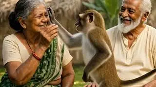 What happened after eating?#monkey#funny #pain #ytviralvideo