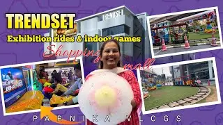 Exciting Mini Exhibition & Gaming Zone For Trendset Mall Kids |Parnika vlogs| #trendset #telugu