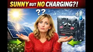 Full Sun, Still Not Charging? This Is Why (Winter Solar)