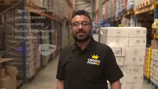 Arbeidsontwikkeling tot magazijnmedewerker, Fadi bij Crownfood | SWB | Belangrijk Werk