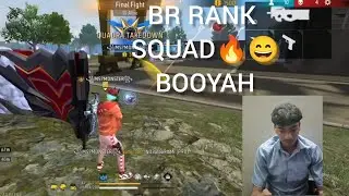 MS MONSTER😄 FREE FIRE🔥BR RANK SQUAD BOOYAH👍