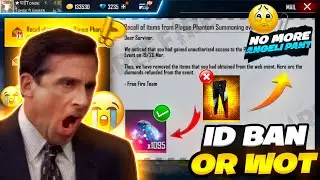 No More Red Angelic Pant 😭 V Badge ID Ban or Wot ?? 100 % Real Not April Fool Video - Tonde Gamer