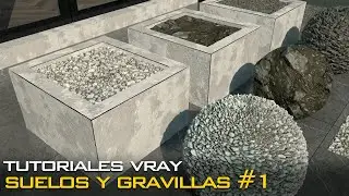VRAY 4 CREAR GRAVILLA Y SUELOS NATURALES PARTE 1