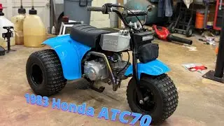1983 Honda ATC70 Ep. 1: 3D Printed Number Plate
