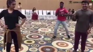 Mohanlal dance practice