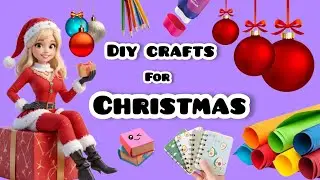 MENE PAPER SE BANAE CHRISTMAS CRAFTS 🎁/PAPER CRAFTS FOR CHRISTMAS / CHRISTMAS SPECIAL 🎊
