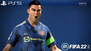 FIFA 22 - Villarreal vs. Man United - UEFA Champions League 21/22 Group Stage - PS5 Gameplay | 4K