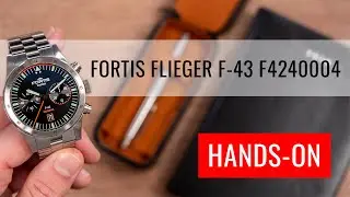 HANDS-ON: Fortis Flieger F-43 Bicompax Automatic Chronograph F4240004
