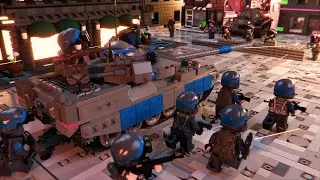 LEGO American Civil War: Modern Warfare - Red vs. Blue
