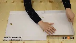 Small Printed Pizza Box