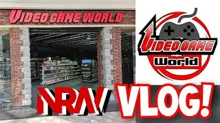 Video Game World! Charlotte, North Carolina! A NRW VLOG!