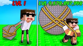Pulling Light to Heavy Stone in Roblox..
