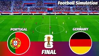 PORTUGAL vs GERMANY | FIFA World Cup 2026 Final | PES 21 Simulation Gameplay