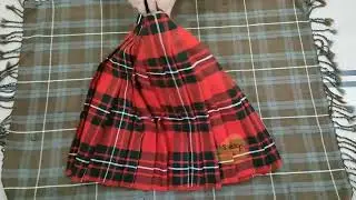 Scottish Traditional MacGregor 8 Yard & 16 Oz Tartan Kilt (Available in Various Tartan)