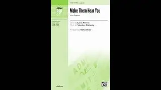 Make Them Hear You (TTBB), arr. Kirby Shaw – Score & Sound