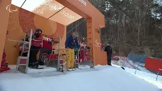 Mike SCHULTZ VS. Noah ELLIOTT |Snowboard cross | Snowboard | PyeongChang2018 Paralympic Winter Games