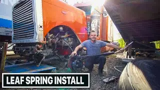 Leaf Spring Install On The Cheap Peterbilt (Short Update)