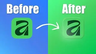 Make Any Logo Look Premium in Affinity | Realistic Shine Effect Tutorial
