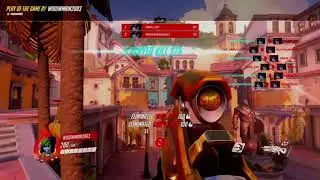 Widow HS Sextuple kill!(PS4)