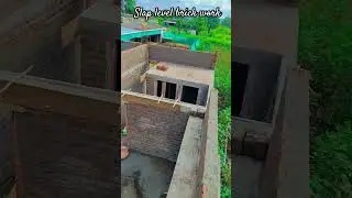 Slap level brick work#construction #शॉर्ट्स#home#bricks #dreem#house#housedesign#viralvideo #views