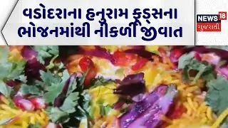 Vadodara Insect In Food | વડોદરાના હનુરામ ફૂડ્સના ભોજનમાંથી નીકળી જીવાત | Cockroach | Food Safety