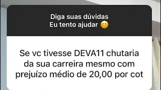 Vender ou n&atilde;o DEVA11 com preju&iacute;zo