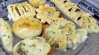 Chicken bread 10 Unique Bread Shapes || Caterpillar Bread  Buns