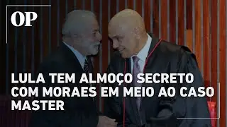 Lula tem almoço reservado com Moraes em meio à crise do caso Banco Master