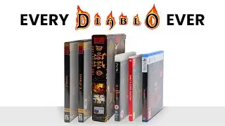 Unboxing Every Diablo Game Ever (1996-2024)