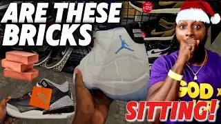 JORDANS SITTING AT THE MALL! Holiday Sneaker Shopping!