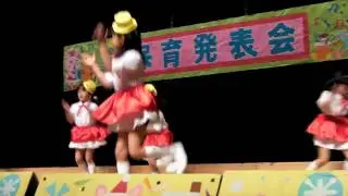 幼稚園児のダンス