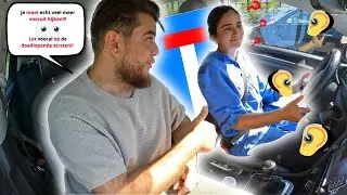 EXAMENROUTE RIJDEN met een BIJZONDERE LEERLING🦻🚗