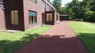 Haus Lange und Haus Esters aus der Luft - Mies van der Rohe - Bauhaus