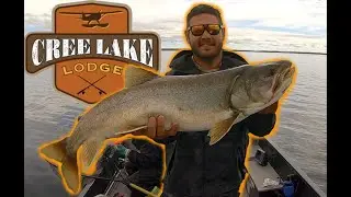 Cree Lake Lodge Trip Part 2 - Huge Lake Trout
