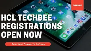 HCL Tech Bee Registration 2022 Application Link | Syllabus | Examdays