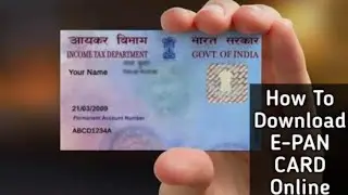 How To Download Pan Card Online | E-PanCard Download Online 2020