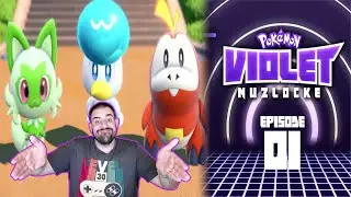 Pok&eacute;mon Violet Nuzlocke w/Sharpino - Episode #01 