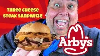 Arby's&reg; Three Cheese Steak Sandwich REVIEW!