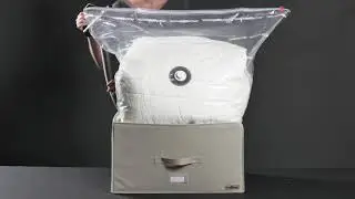 Rigid duvet vacuum storage boxes | Compactor &reg;